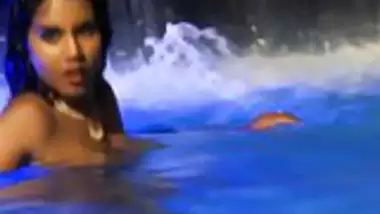 Indian Princess In Water