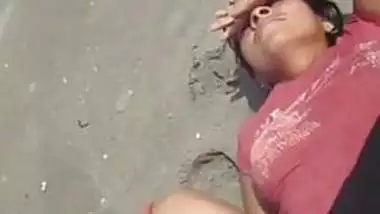 Indian couples having sex on the beach