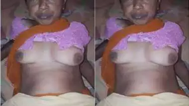 Farmer asks the Desi wife to demonstrate tits and vag on the camera