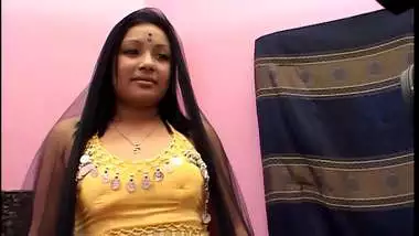 Chubby indian sister in law is doing her first porn casting