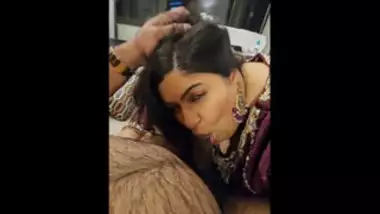 Desi Indian wife sucking off at wedding hotel